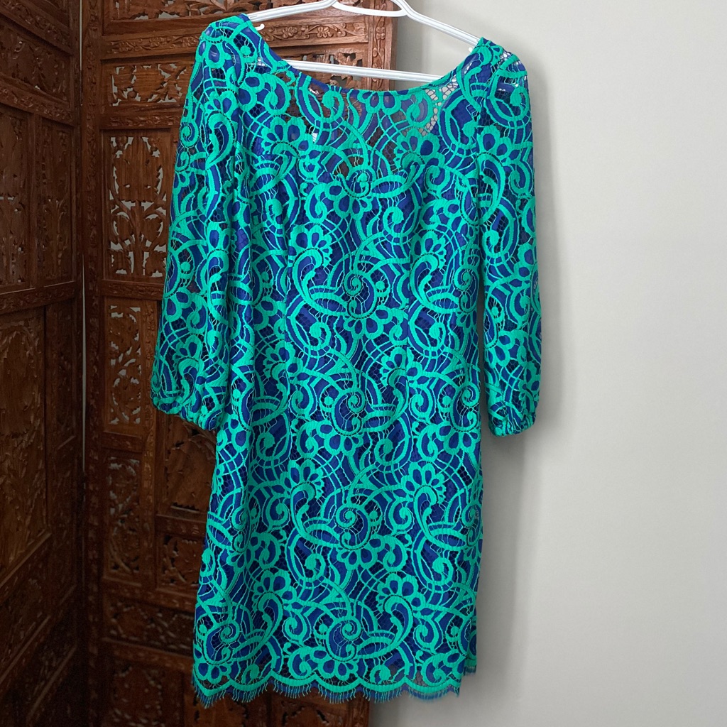 Lilly Pulitzer About Face Lace Dress